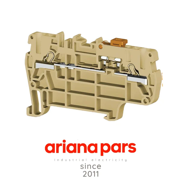 ترمینال ریلی فشاری PYK 4 کلمسان کد 9-307110