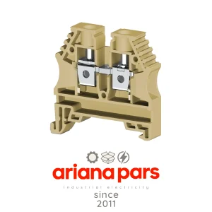 ترمینال ریلی پیچی سایز 2.5 کلمسان Klemsan مدل Avk 2.5 کرم کد 304149