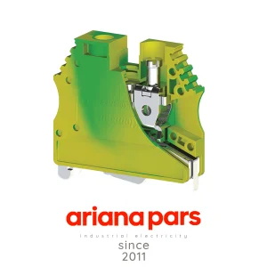ترمینال ریلی ارت کلمسان AVK2.5/4TK کد 334450