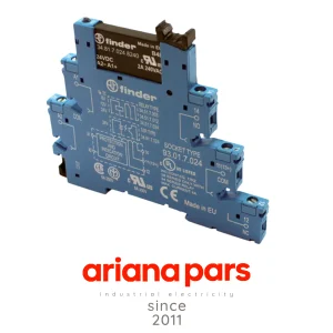 ماژول رله SSR پی‌ال‌سی 24VDC به 230VAC یک باز 2 آمپر فیندر مدل 38.81.7.024.8240