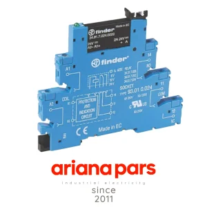 ماژول رله SSR پی‌ال‌سی 24VDC به 24VDC یک باز 2 آمپر فیندر مدل 38.81.7.024.9024
