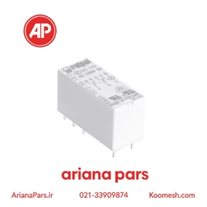 رله مینیاتوری RELPOL مدل RM84-2012-25-1024 (کویل 24VDC، 8A، 2CO/DPDT)