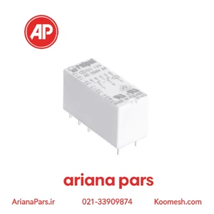 رله مینیاتوری RELPOL مدل RM84-2012-25-5230 (کویل 230VAC، 8A، 2CO/DPDT)