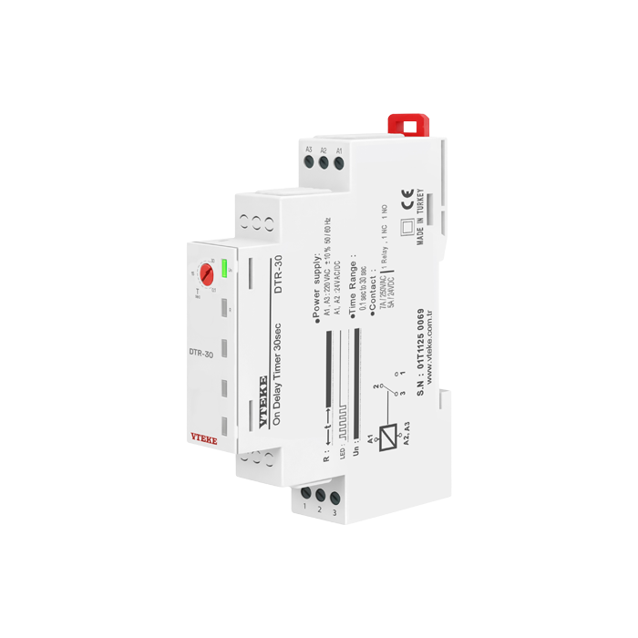 رله تاخیر VTEKE وی تک DTR-30
